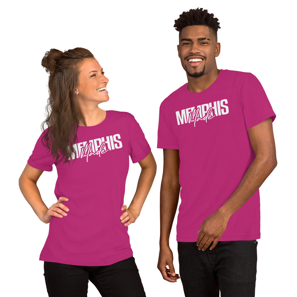 Memphis Made | White Logo | Unisex T-Shirt