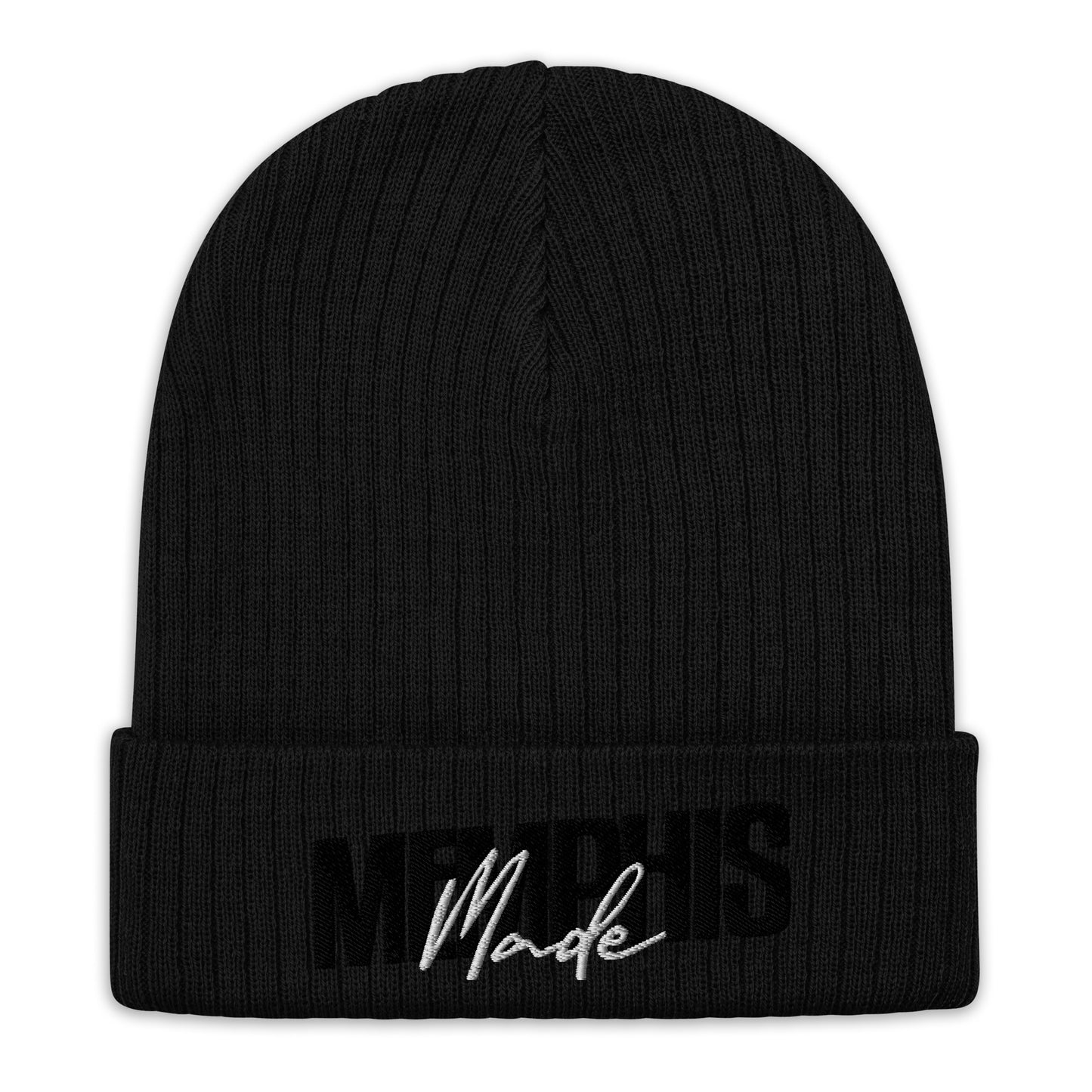 Memphis Made Ribbed Knit Beanie