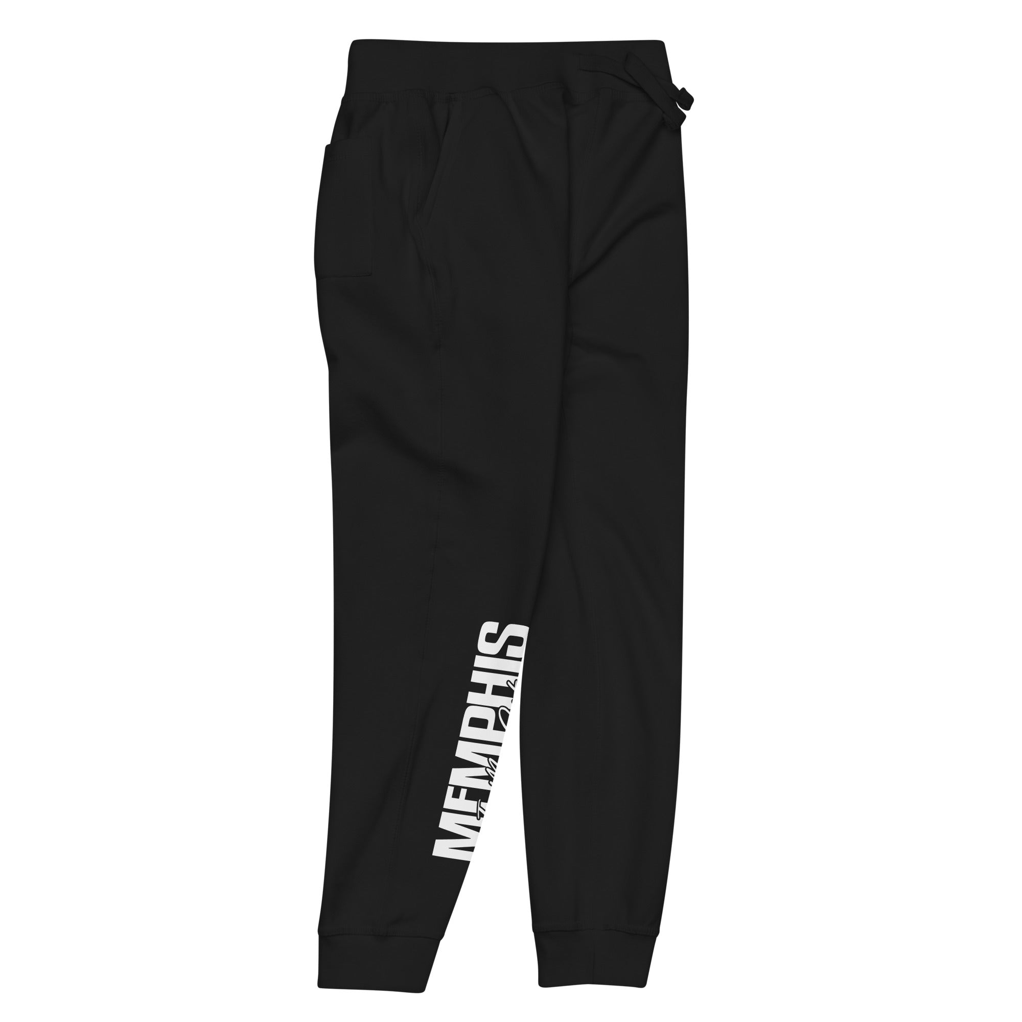 Sweatpants with best sale writing on front